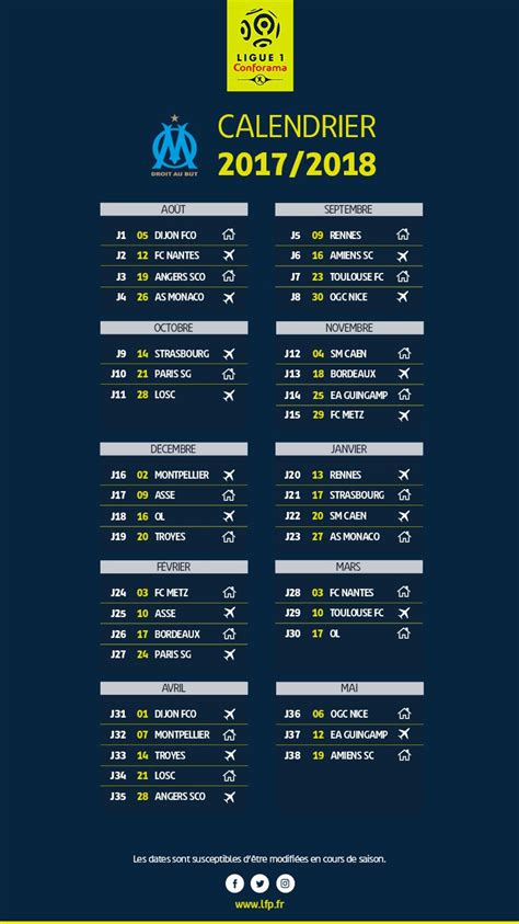 ligue 1 marseille soccer schedule